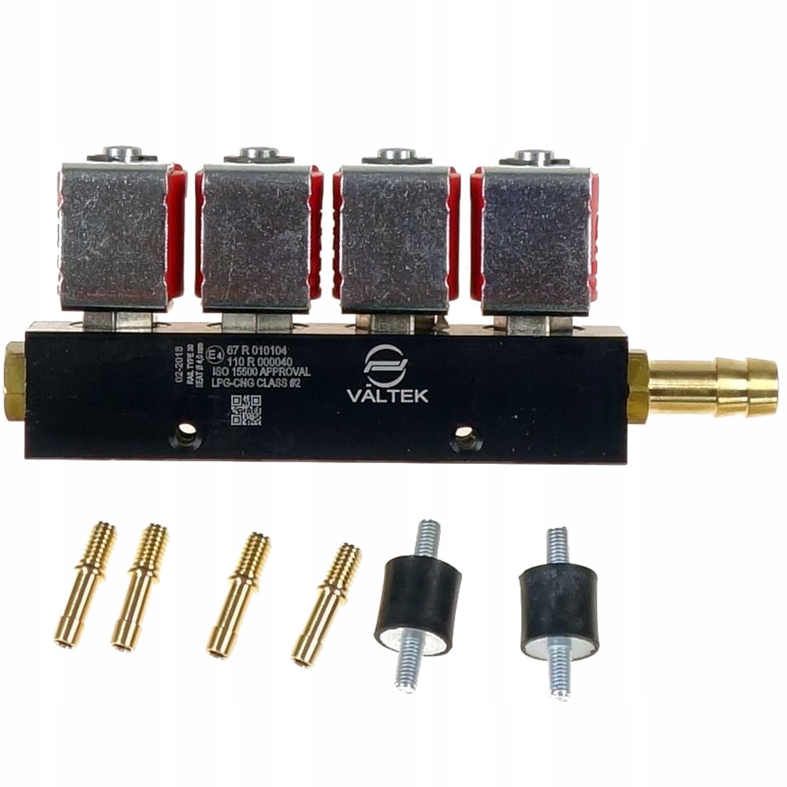 Listwa VALTEK ORYGINAŁ 4-cyl Wtryskiwacze