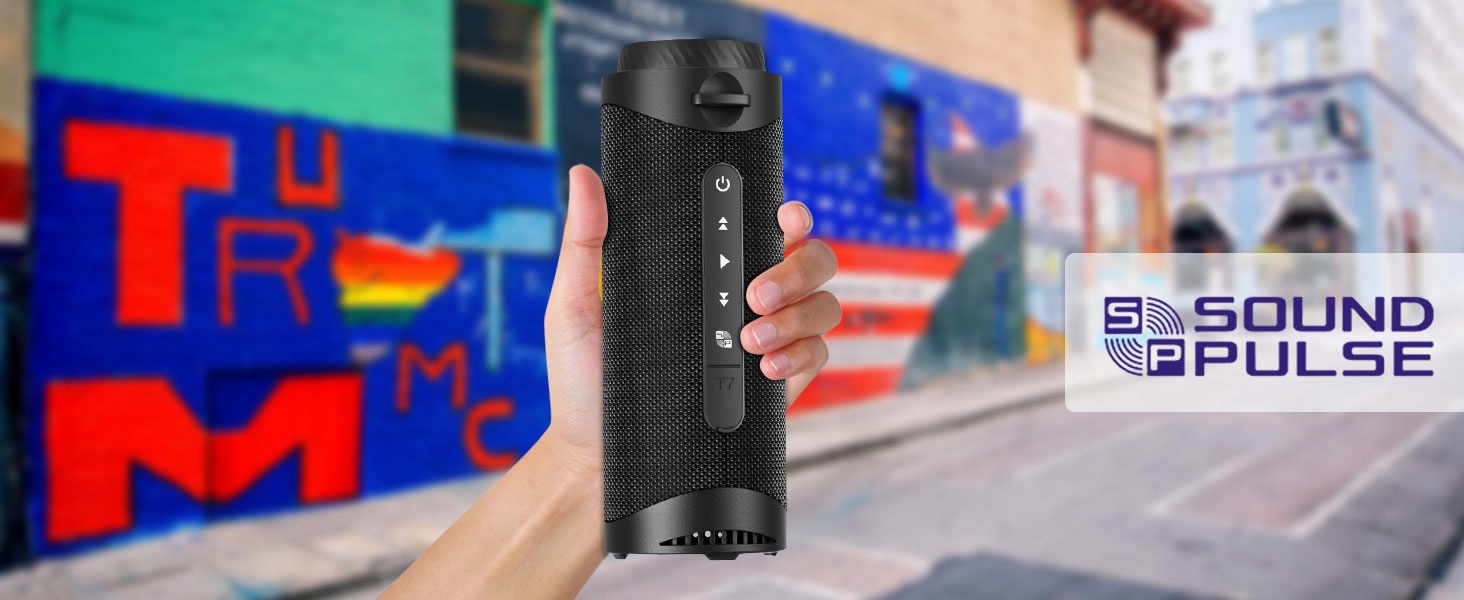 PRZENOŚNY GŁOŚNIK BLUETOOTH BEZPRZEWODOWY 30W TRONSMART T7 MOBILNY Czarny Marka Tronsmart