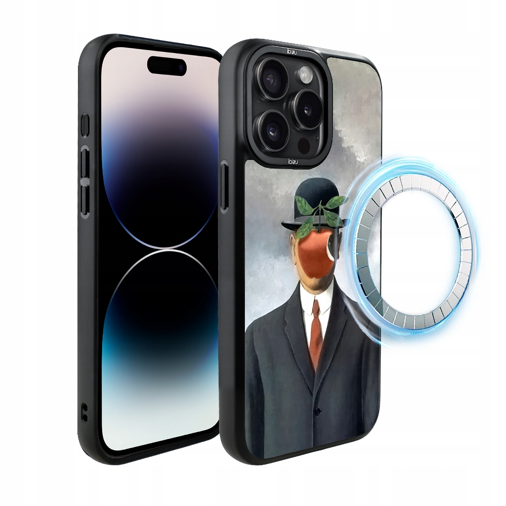 Pouzdro pro iPhone 14 Pro Max DropGuard Matt s MagSafe, syn člověka