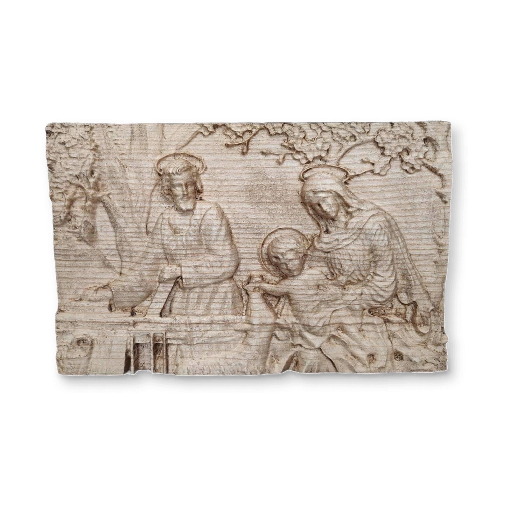 Dřevěný obraz Svatá rodina I 30x21 cm – rodinná památka