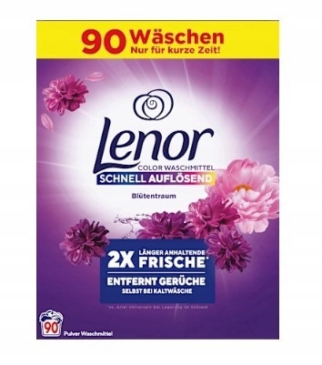 Levně Lenor Color prášek na praní Amethyst 4,95 kg