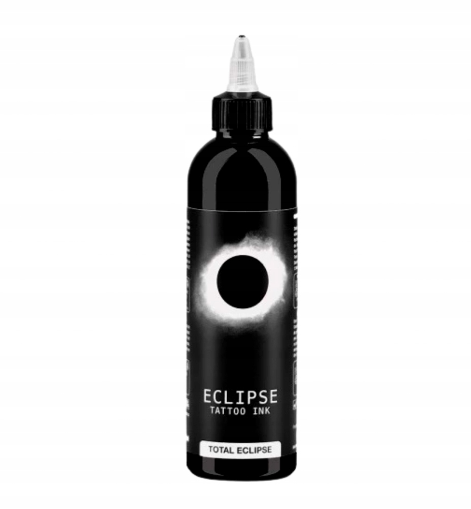 Tusz do tatuażu Eclipse 150 ml Farba do tatuowania Czarna Tusz Reach