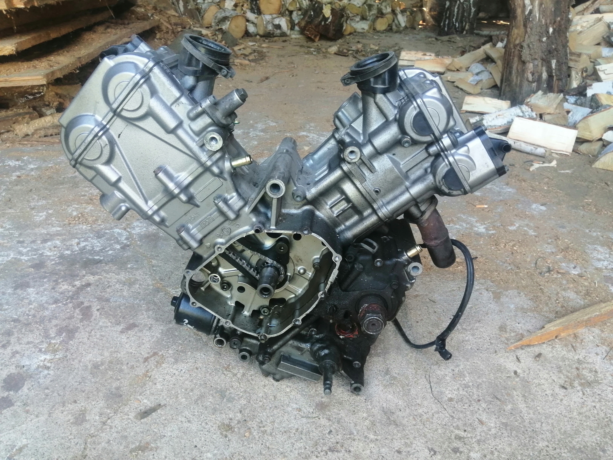 Suzuki sv 650 2003r двигатель гарантия 36tkm filmik