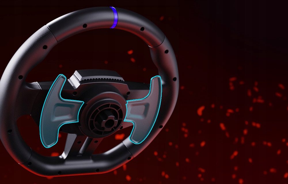 Кермо для ігор Pxn V9 Gen2 Pc Ps4 Xbox One Switch Педалі Пробігу Бренд PXN