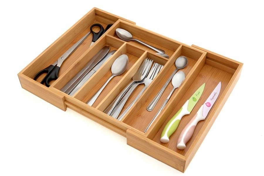 Organizer na sztućce Szufladowy Rozsuwany Wkład