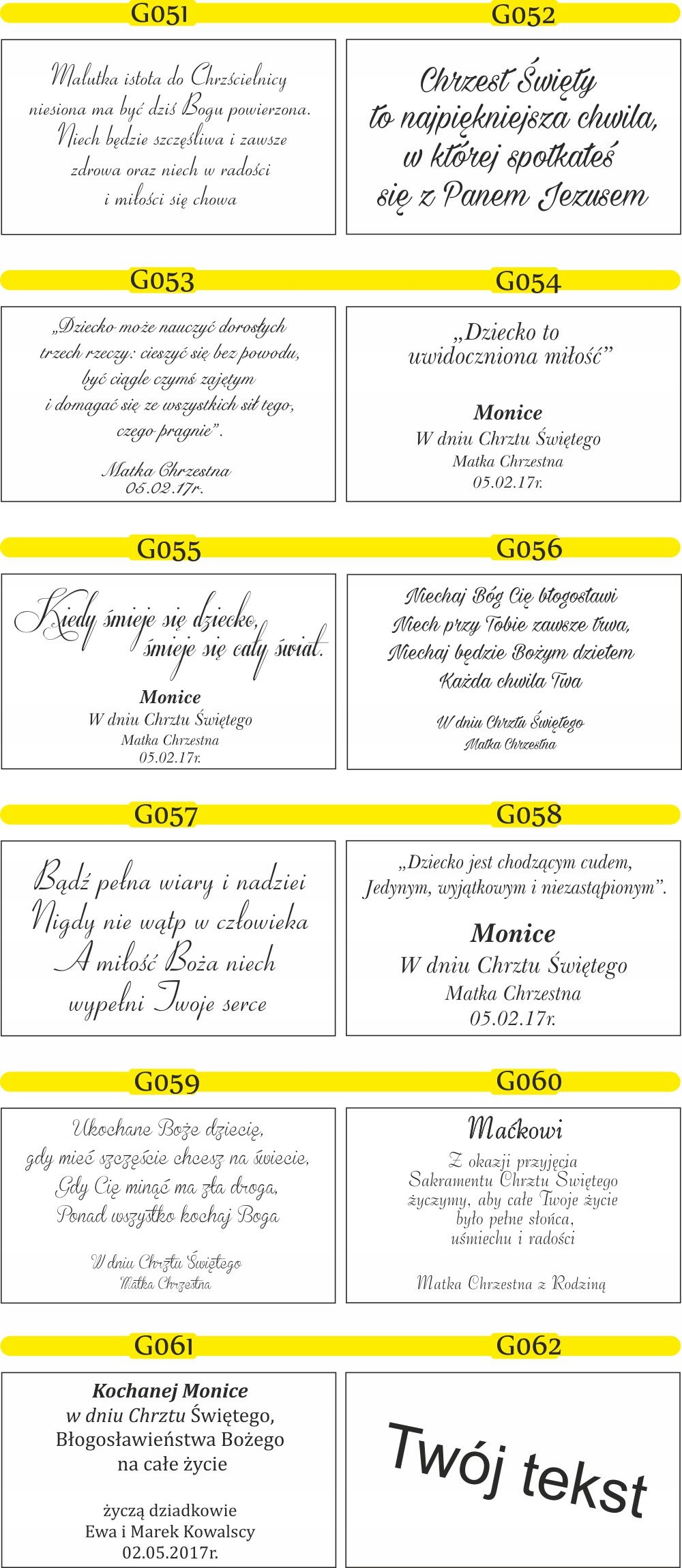 PAMIĄTKA CHRZTU MOJE PIERWSZE PIĘĆ LAT grawer Szerokość produktu 22 cm