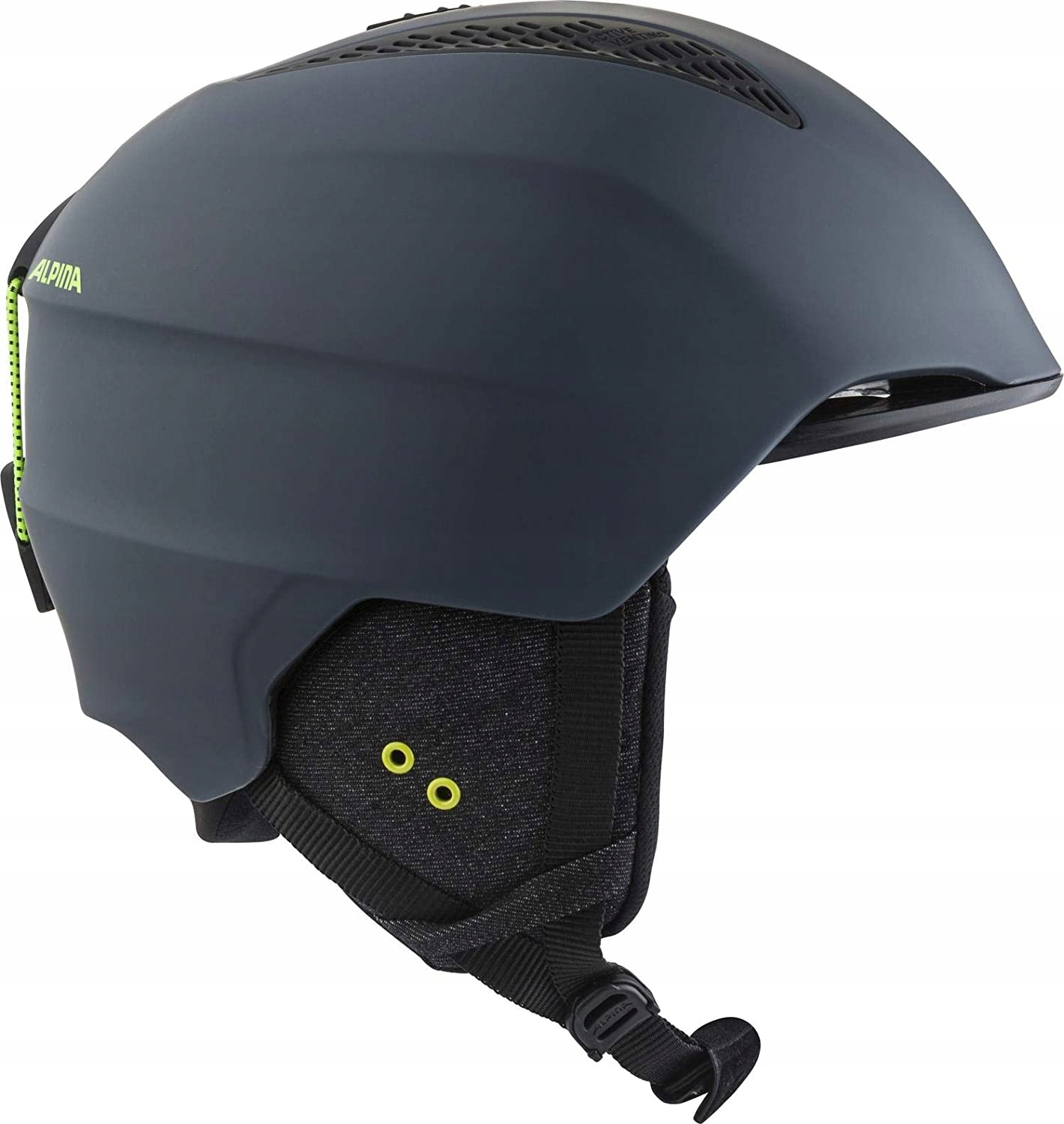 Zimní přilba Alpina Grand Charcoal-neon matt 57-61 cm