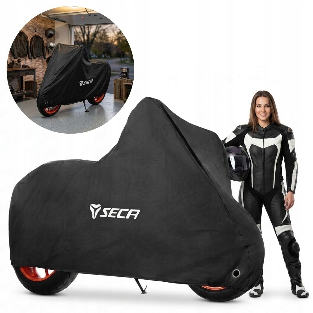 Pokrowiec Plandeka Na Motocykl Motor Motocyklowy Ochronny Seca Outdoor L