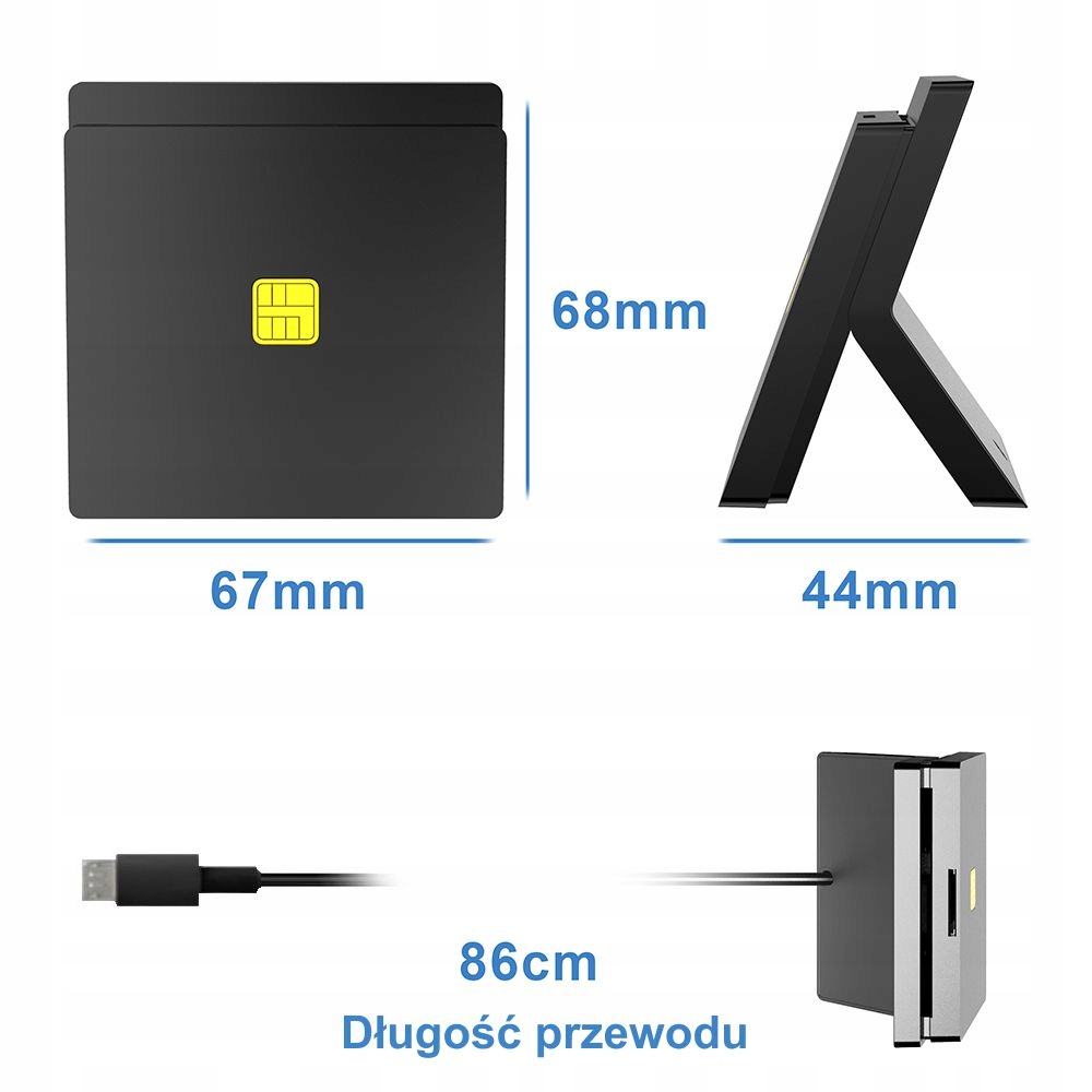 Czytnik karty kierowcy telefon micro-USB z PROGRAM Kod producenta RTCR319M