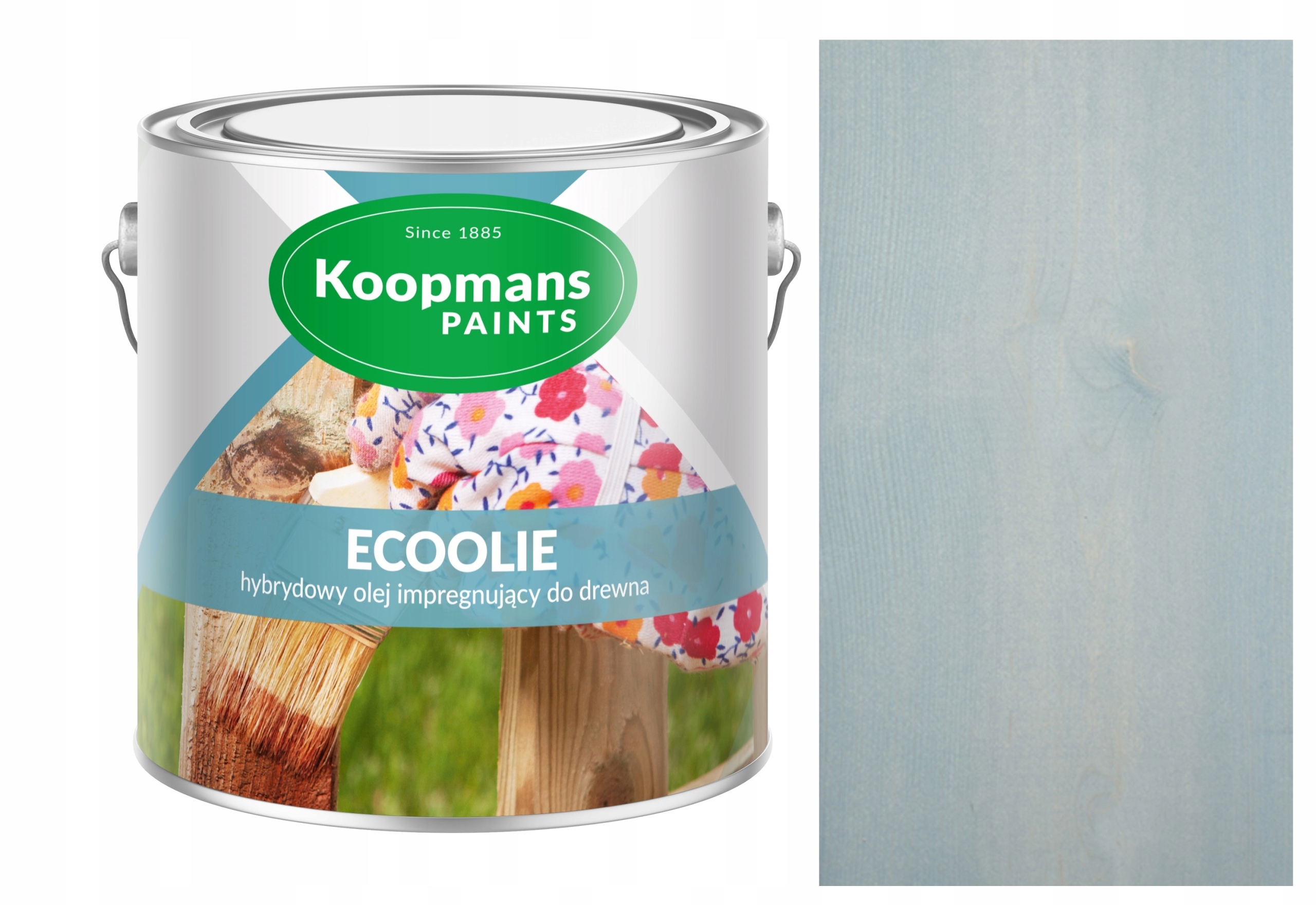 Koopmans Ecoolie Impregnačný Olej Na Drevo 20 L Sivý Morský 196