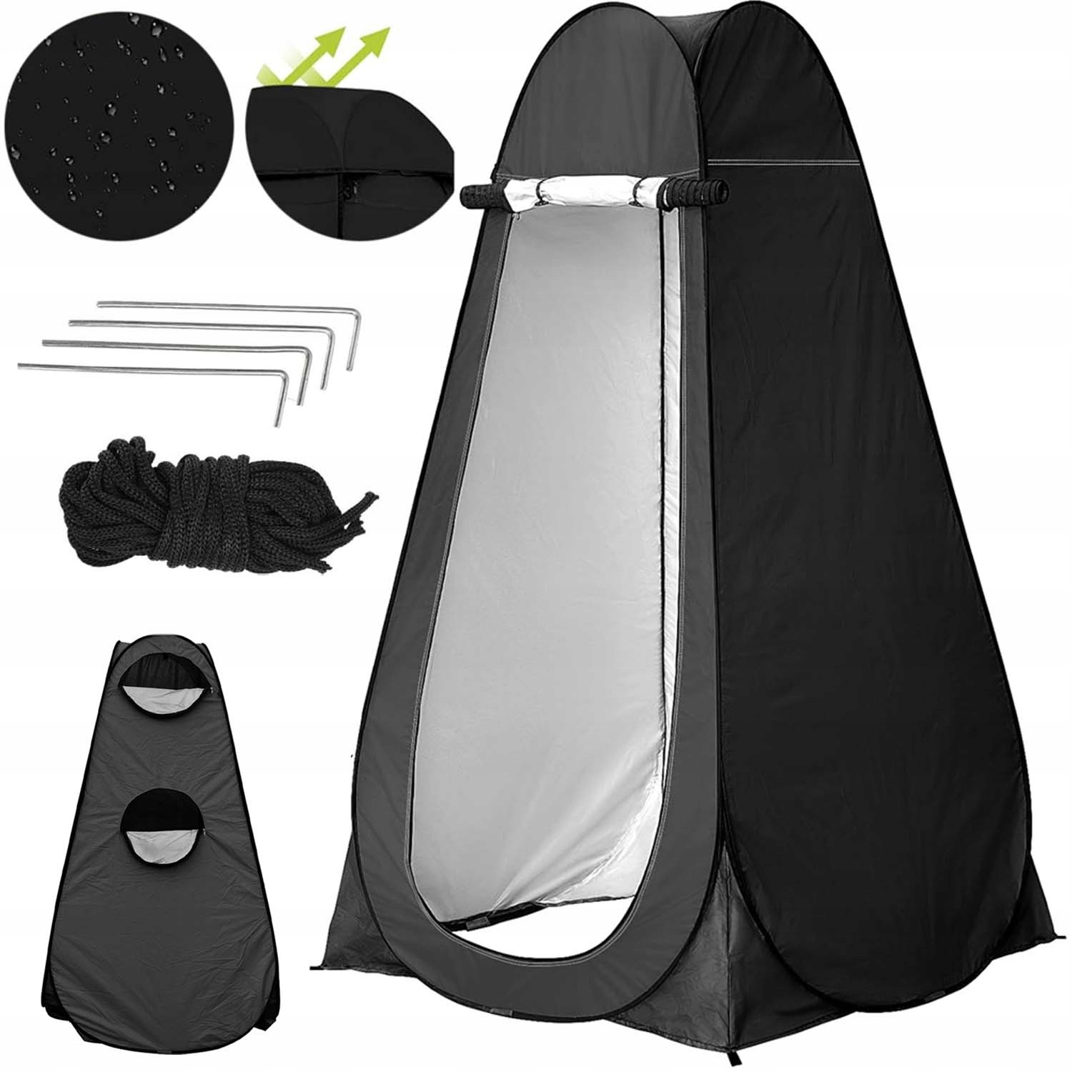 Namiot Przebieralnia Prysznic Toaleta Przenośna Wc Parawan Na Kemping Plażę