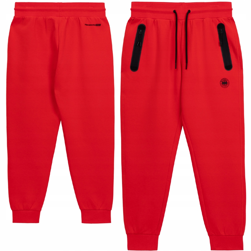 Pit Bull spodnie Dogwood dres red od Ari roz XL