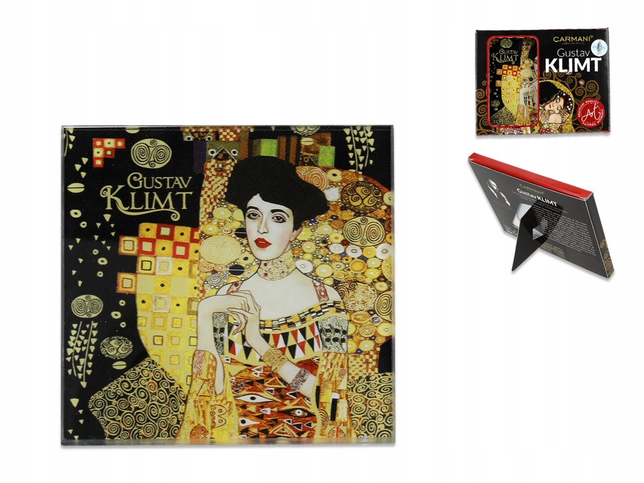 

Podkładka szklana G. Klimt, Adela Carmani