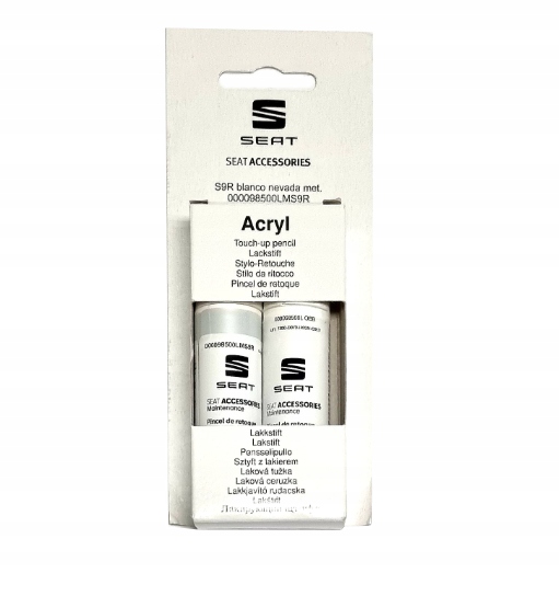 

Lakier na zaprawki LS9R biały nevada white Seat