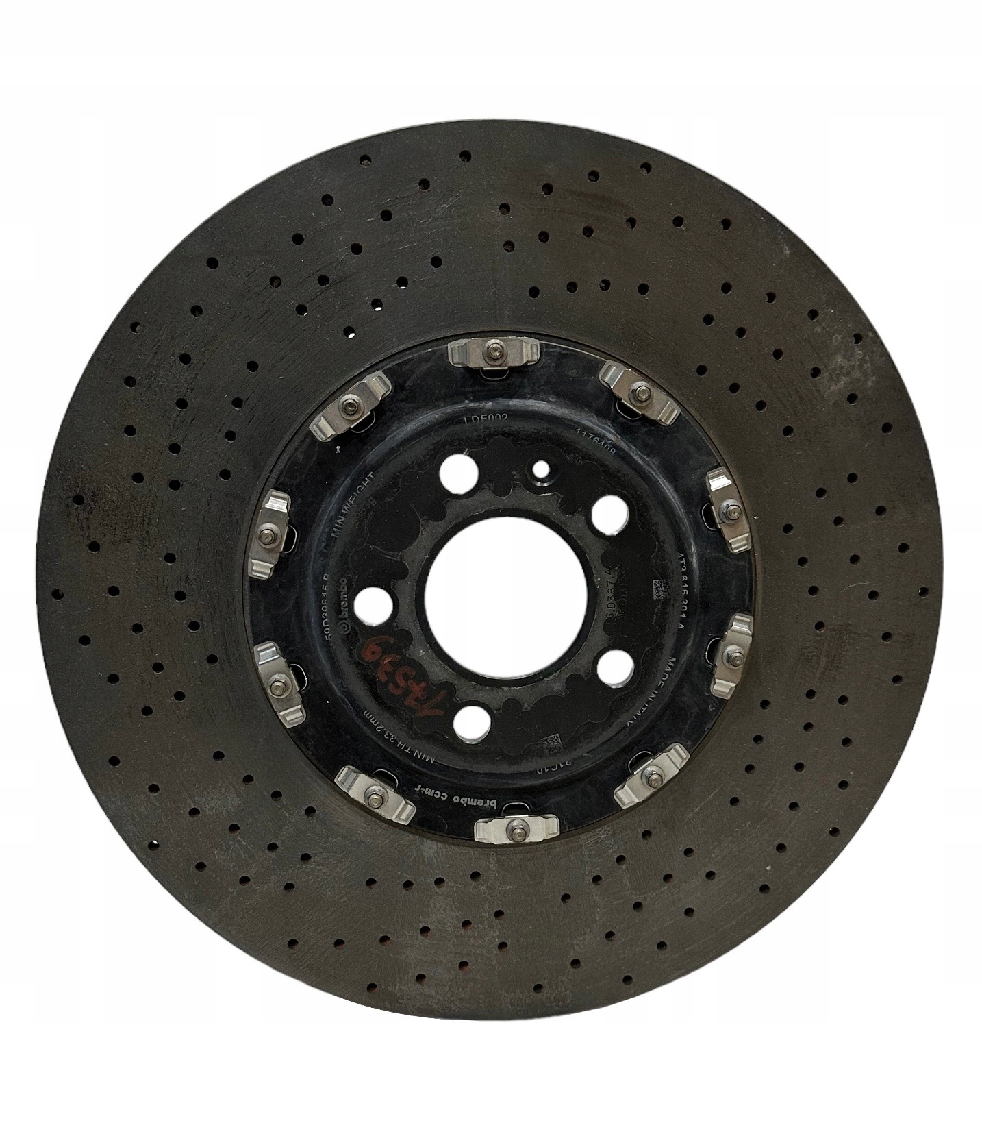 LAMBORGHINI HURACAN STO front disc brake disc 4T3615301A