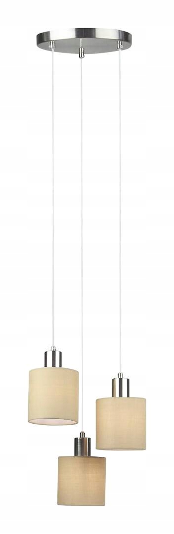 Závěsná lampa E14 3x25W barva Hnědá 5012 Natina Rabalux