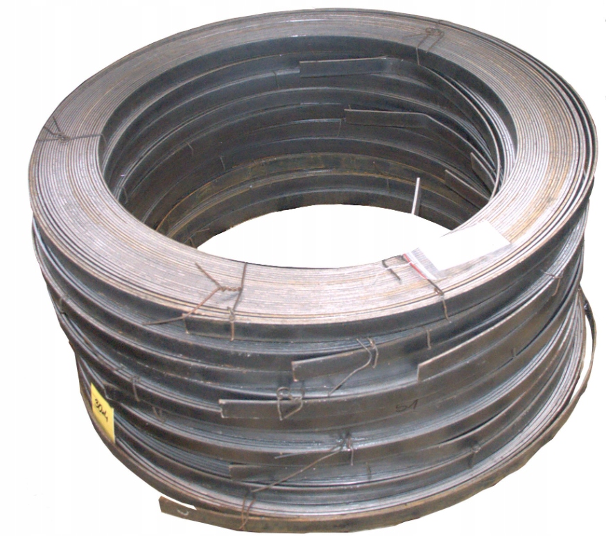 

Bednarka Czarna 30x4 Taśma Stalowa Krążek 10M