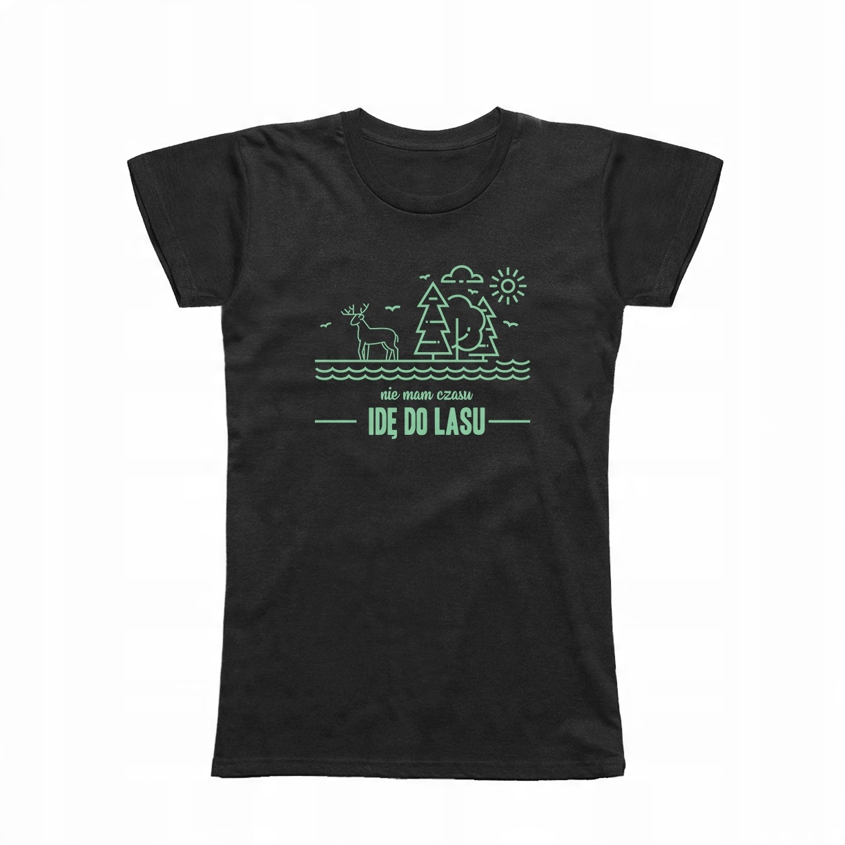 

L - Koszulka T-shirt Nie Mam Czasu Idę Do Lasu