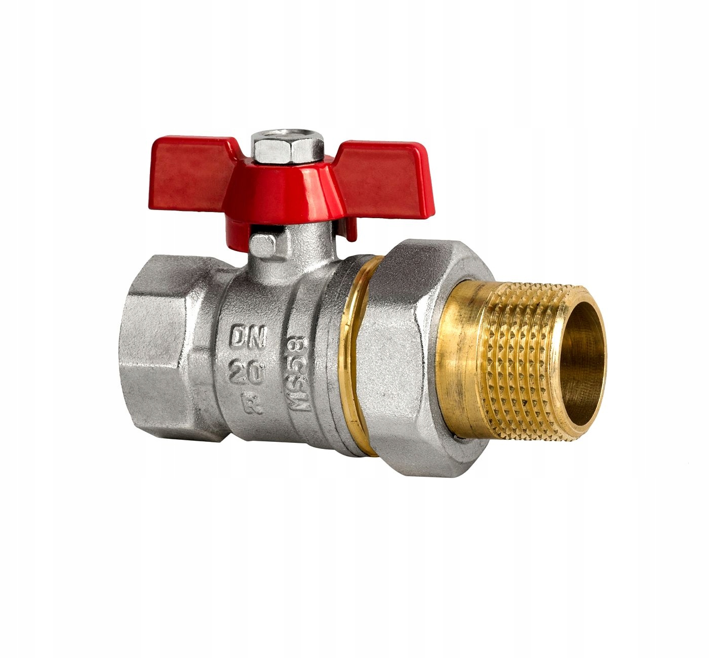 

zawór kulowy 3/4' ze śrubunkiem Diamond z dławicą