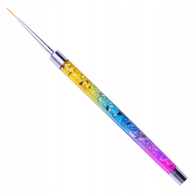 

Pędzelek Do Zdobień Pro Liner Tęczowy 11 mm