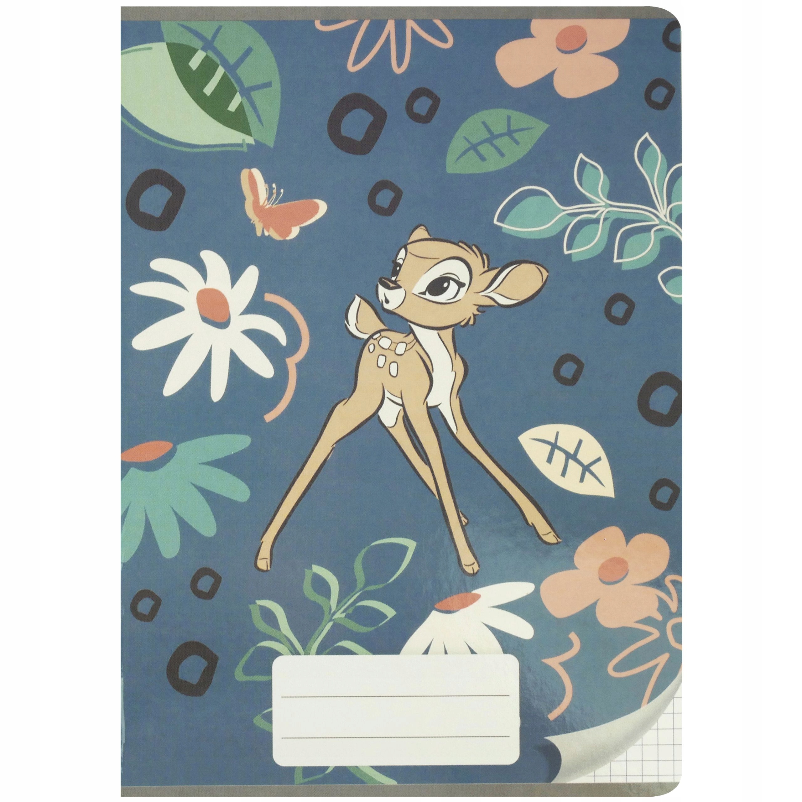 

Zeszyt Szkolny W Kratkę Format A5 16k Bambi Disney