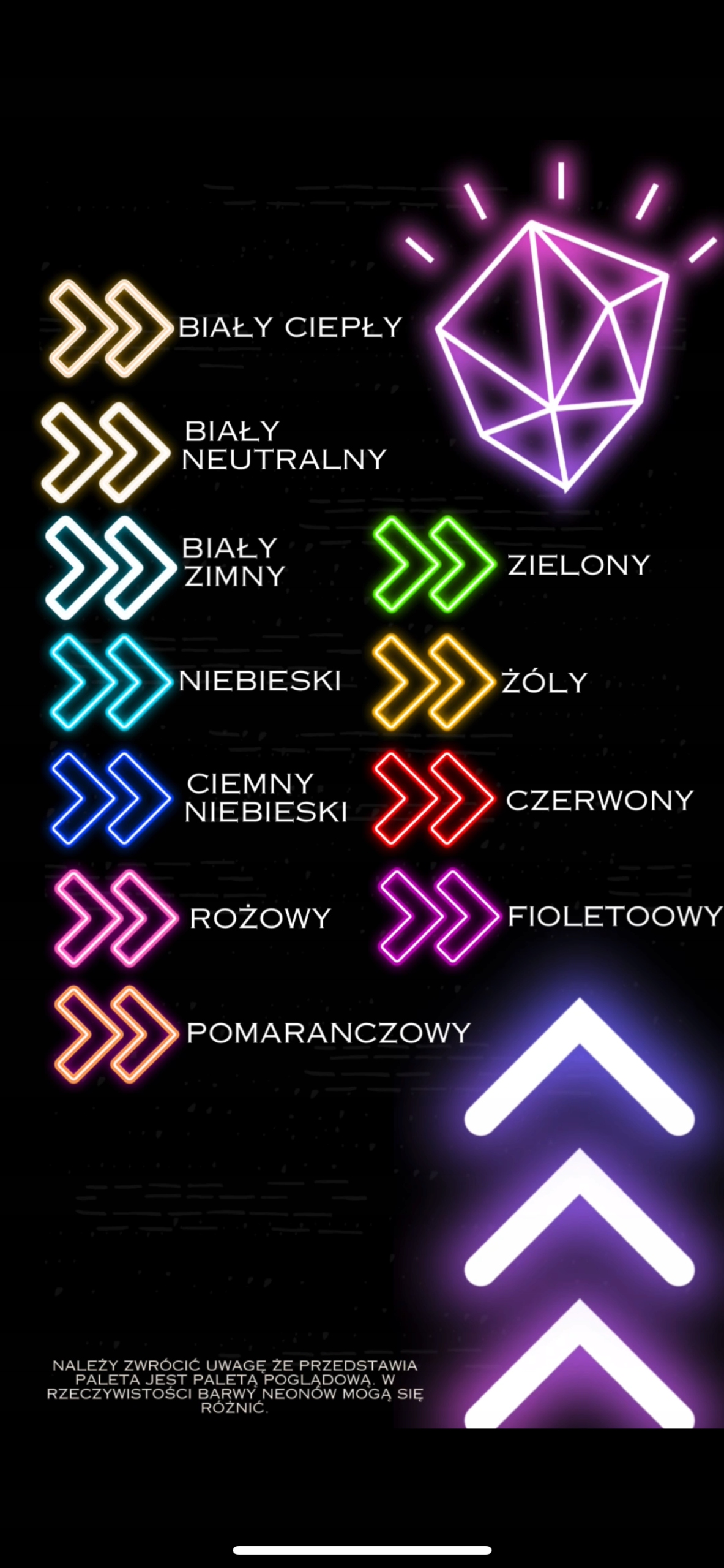 "Party Time" Napis Neon Led Ledon Neon Flex Wzór Party Time