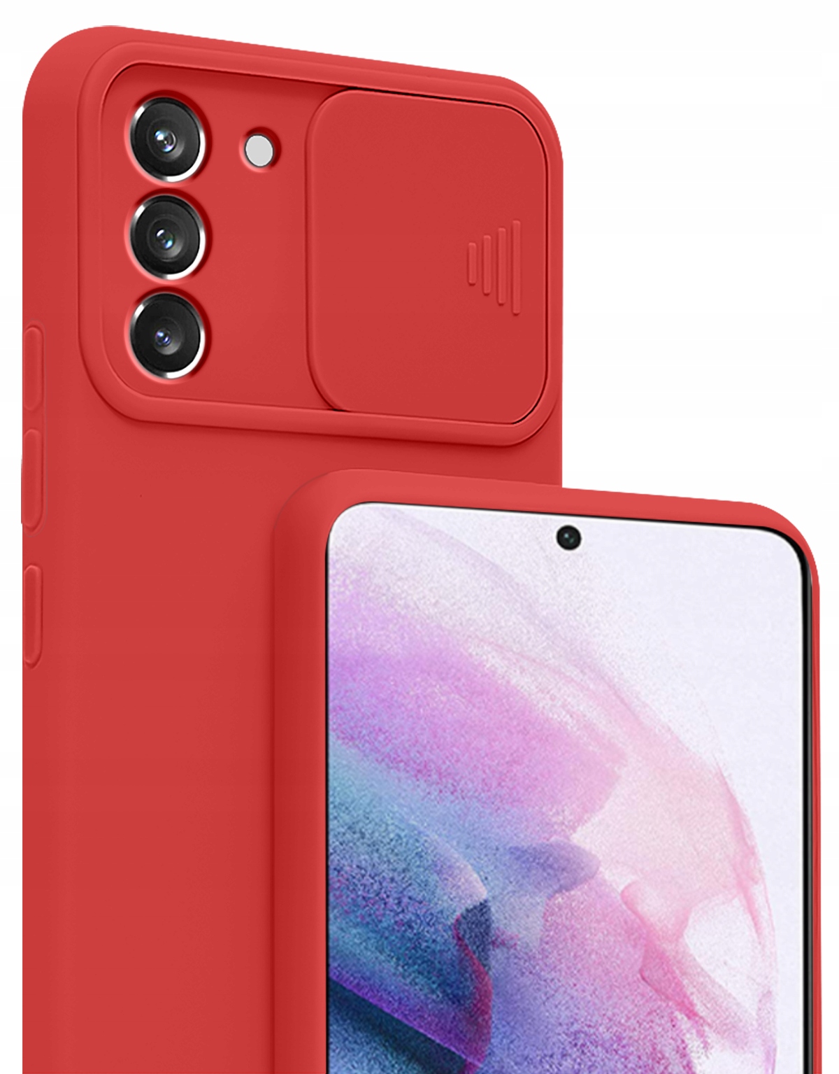 

Etui Silicone CamShield Szkło do Samsung S21 Fe