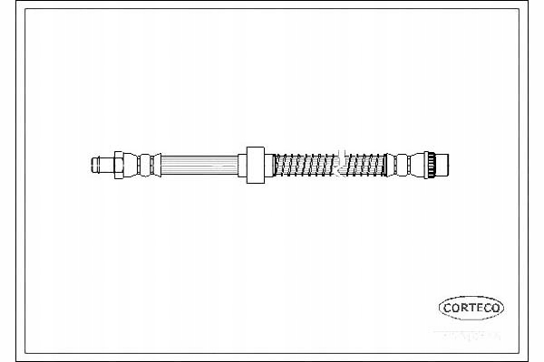 Corteco тормозной шланг CITROEN Berlingo