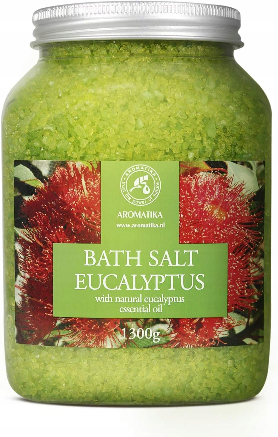 Aromatika eukalyptová sůl do koupele 1300 g relax kůže