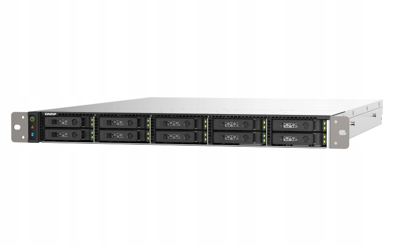 Qnap TS-h1090FU-7232P-64G 10-zátokový all flash Nas, Amd Epyc, 64GB Ram