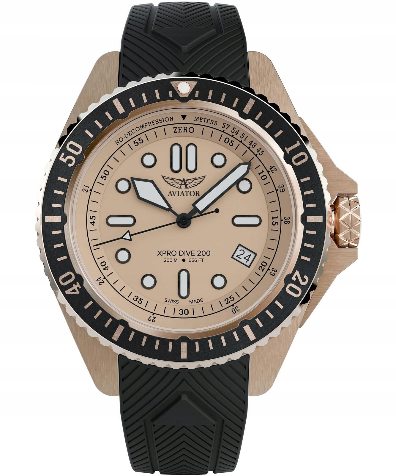 Pánské aviator Pánské hodinky Aviator Xpro Dive 200 V.1.42.2.374.6