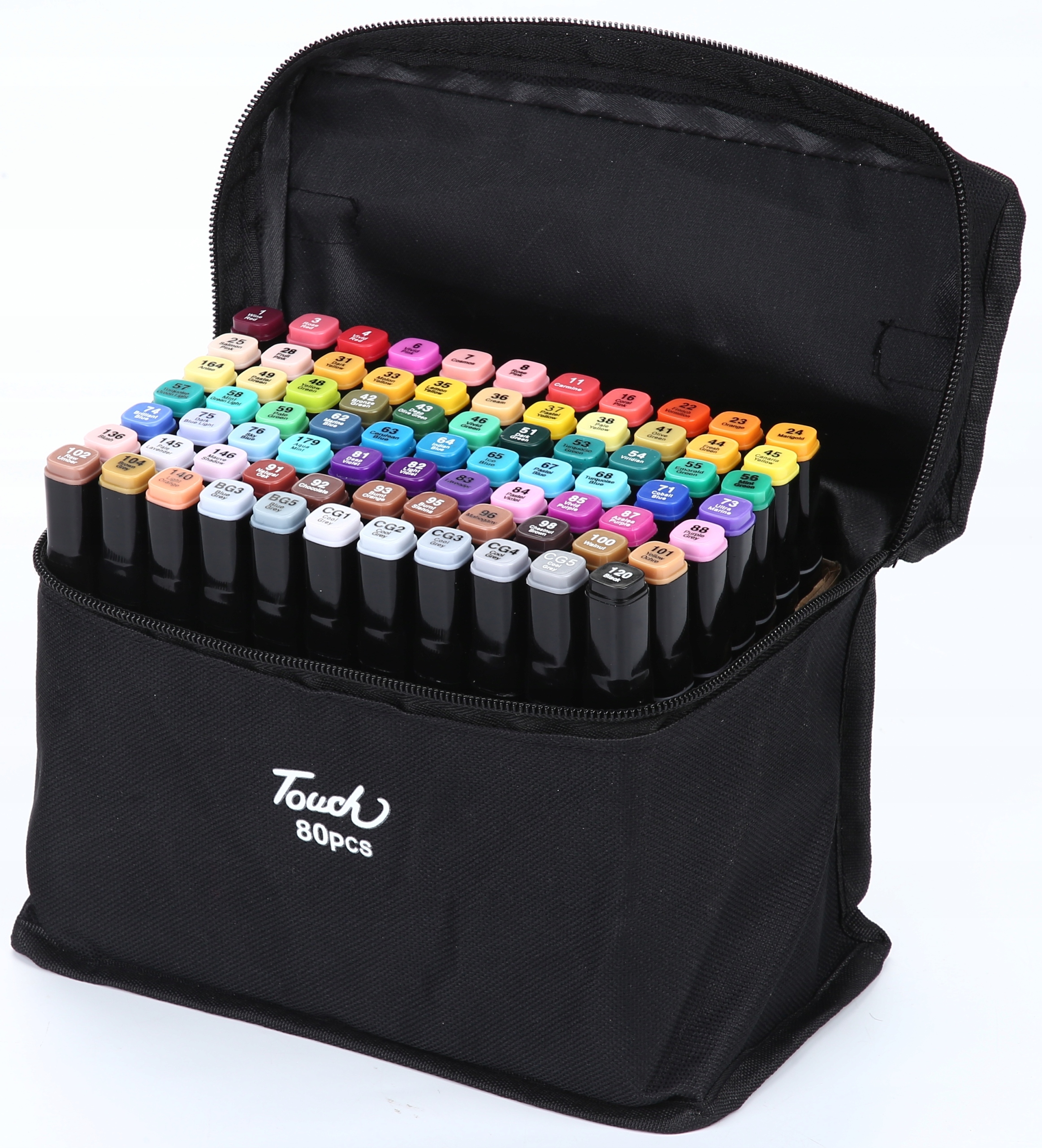 Alcohol markers touch set with 80 packs etui