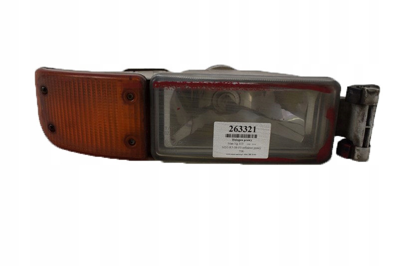 HALOGEN PRAWY PRZÓD PRZEDNI MAN NG 313 02R