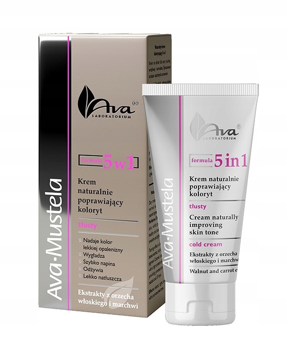 AVA MUSTELA KREM NATURALNIE POPRAWIAJĄCY KOLORYT