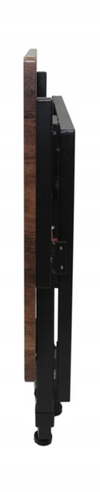 STOLIK SKŁADANY BIURKO KOMPUTEROWE LOFT VINTAGE REGULOWANE Głębokość mebla 40.5 cm