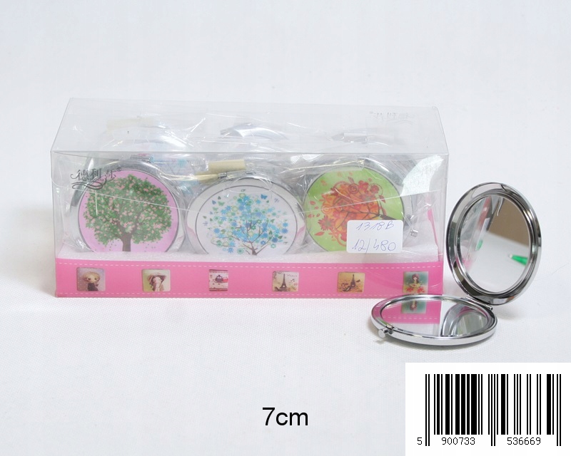 LUSTERKO KIESZONKOWE DRZEWO NATURA RÓŻNE KOLORY Marka Midex