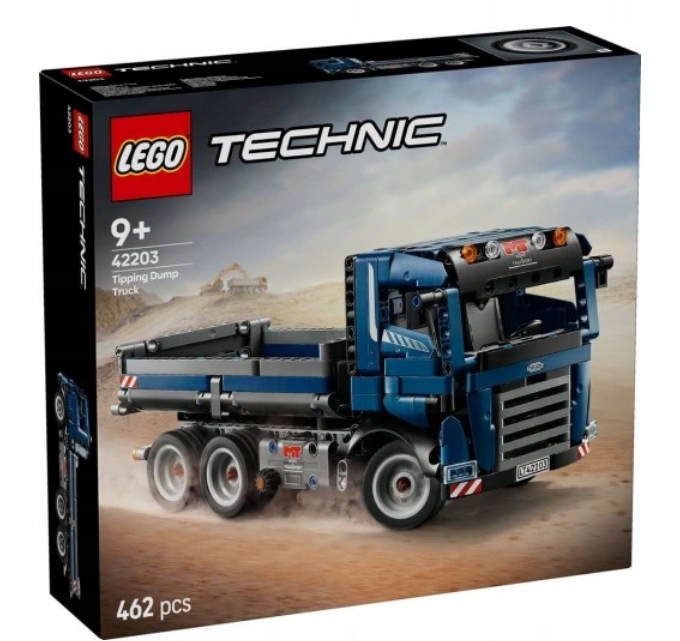 Lego 42203 Technic Sklápěč S Naklápěcí Převodovkou