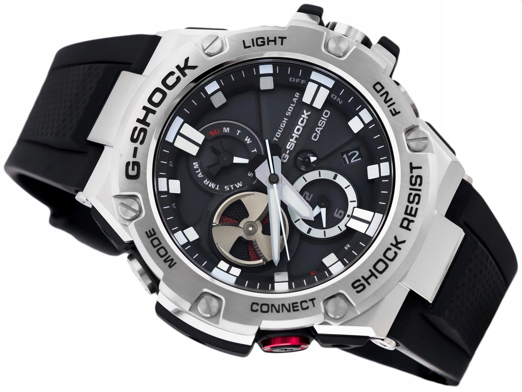 Pánské hodinky Casio GST-B100-1AER G-shock G-steel