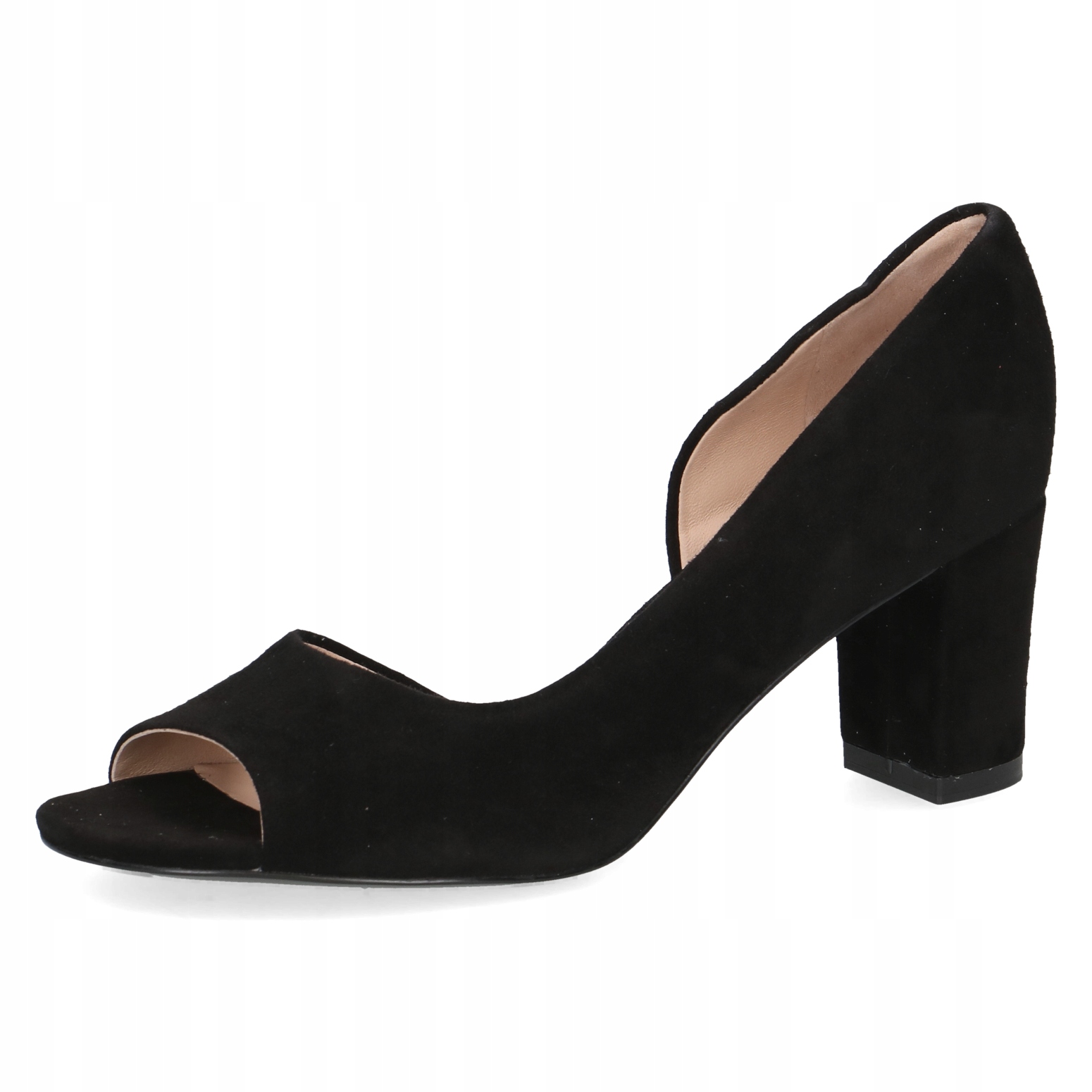 Peter Kaiser černé lodičky Verona na sloupku [78341-44-004] vel. 40