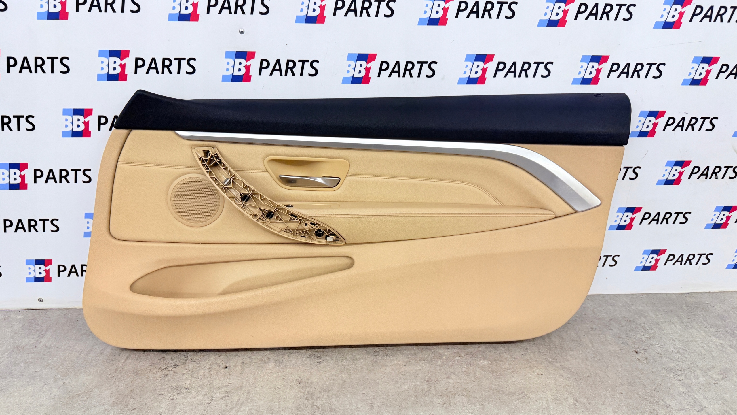 BMW F32 side right front VENETO BEIGE moulding SATIN AMBIENT
