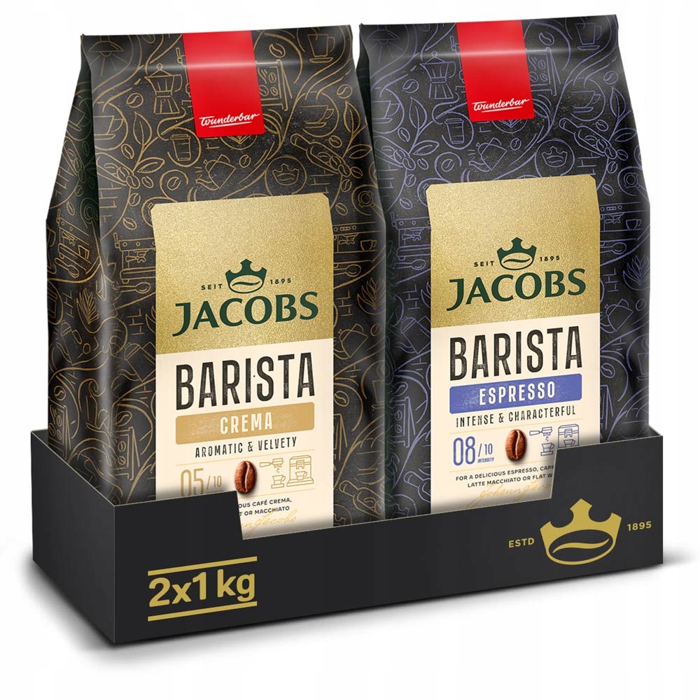 Kawa ziarnista Jacobs Barista Crema, Espresso 2kg