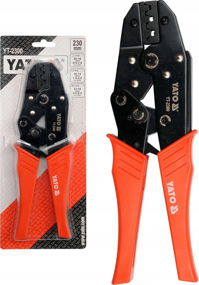 

Praska Zaciskarka Do Konektorów 0,5 6,0mm Yato