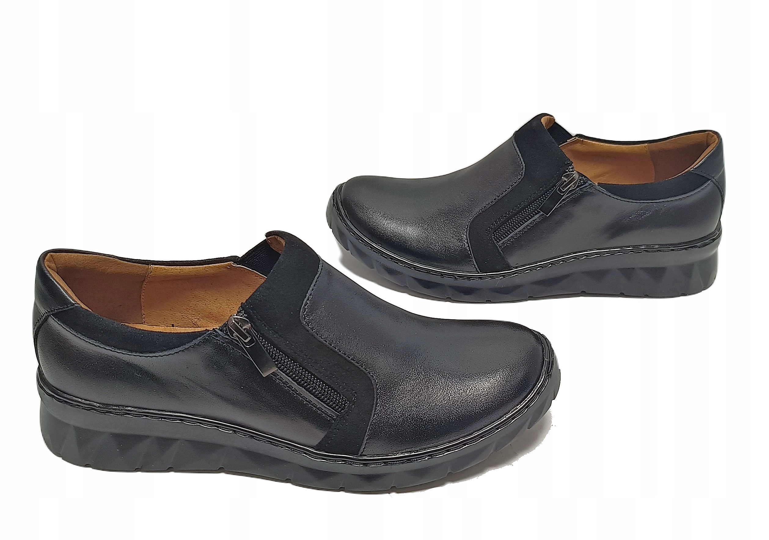 Dámské polobotky Suwak kůže Wielbut 017 černá vel. 36