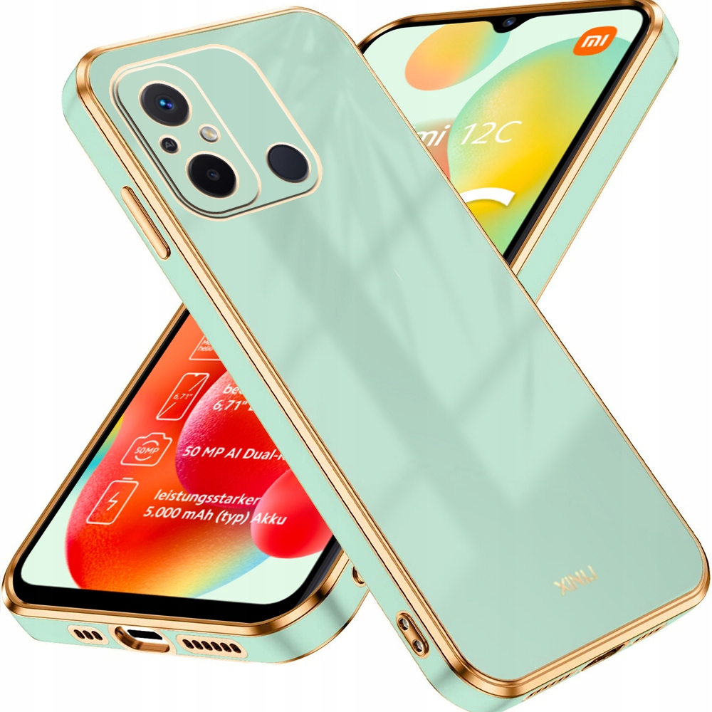 

Etui Silikonowe Glamour do Xiaomi Redmi 12C