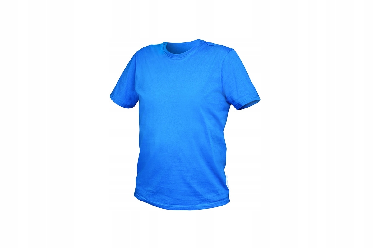 

T-shirt bawełniany, niebieski, L Hoegert