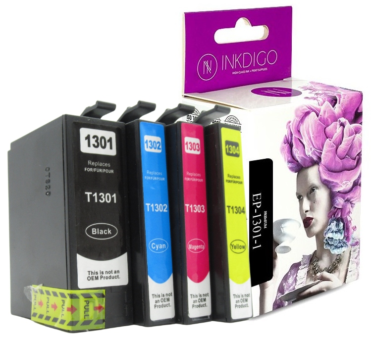 4x Tusz do EPSON T1301 BX525WD BX535WD BX625FWD
