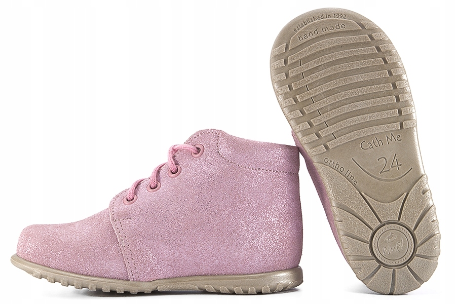 EMEL E2061-11 PÓŁBUTY DZIEWCZĘCE TRZEWIKI RÓŻ 25 Płeć dziewczynki