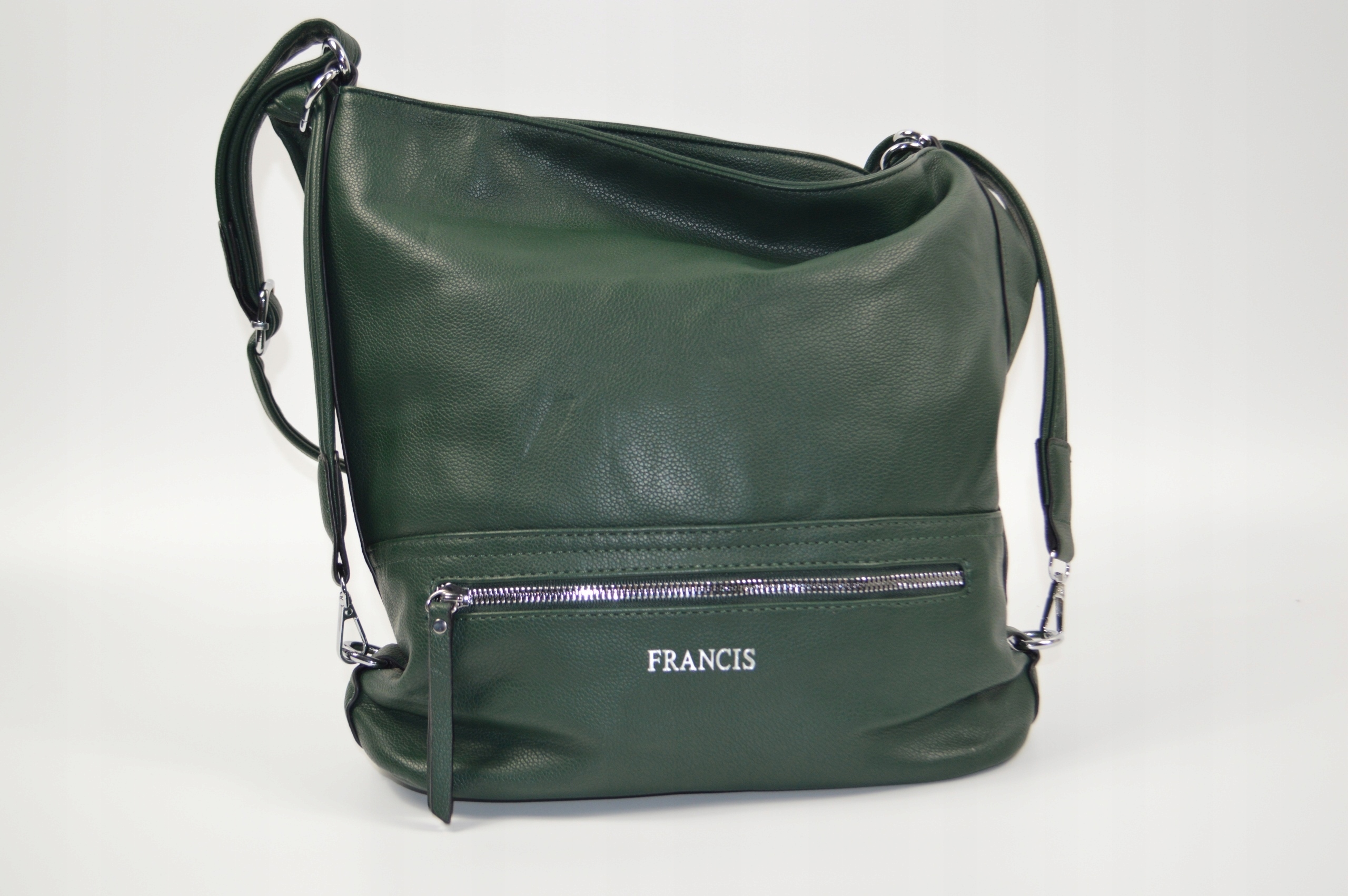 DUŻA POJEMNA TOREBKA DAMSKA LISTONOSZKA WOREK TORBO-PLECAK Kod producenta T-8032