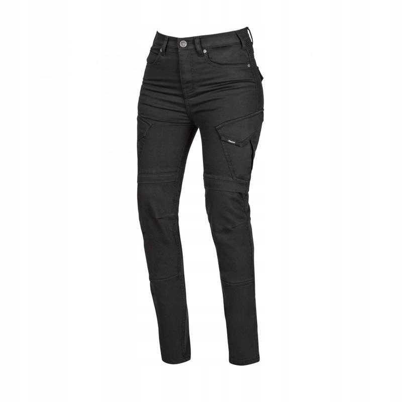 Dámske motocyklové džínsy Cordura Seca Squadron Lady Black čierne Darčeky