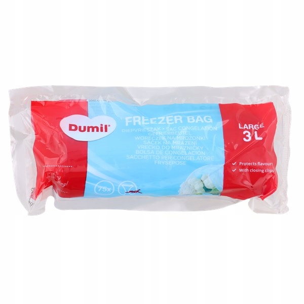 

Woreczki Do Zamrażarki Na Mrożonki 3L / 75 szt.